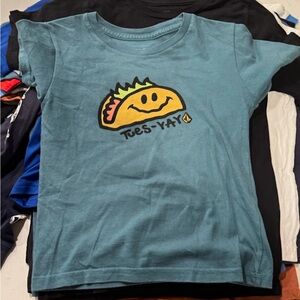 Volcom Teal Taco Graphic Tee